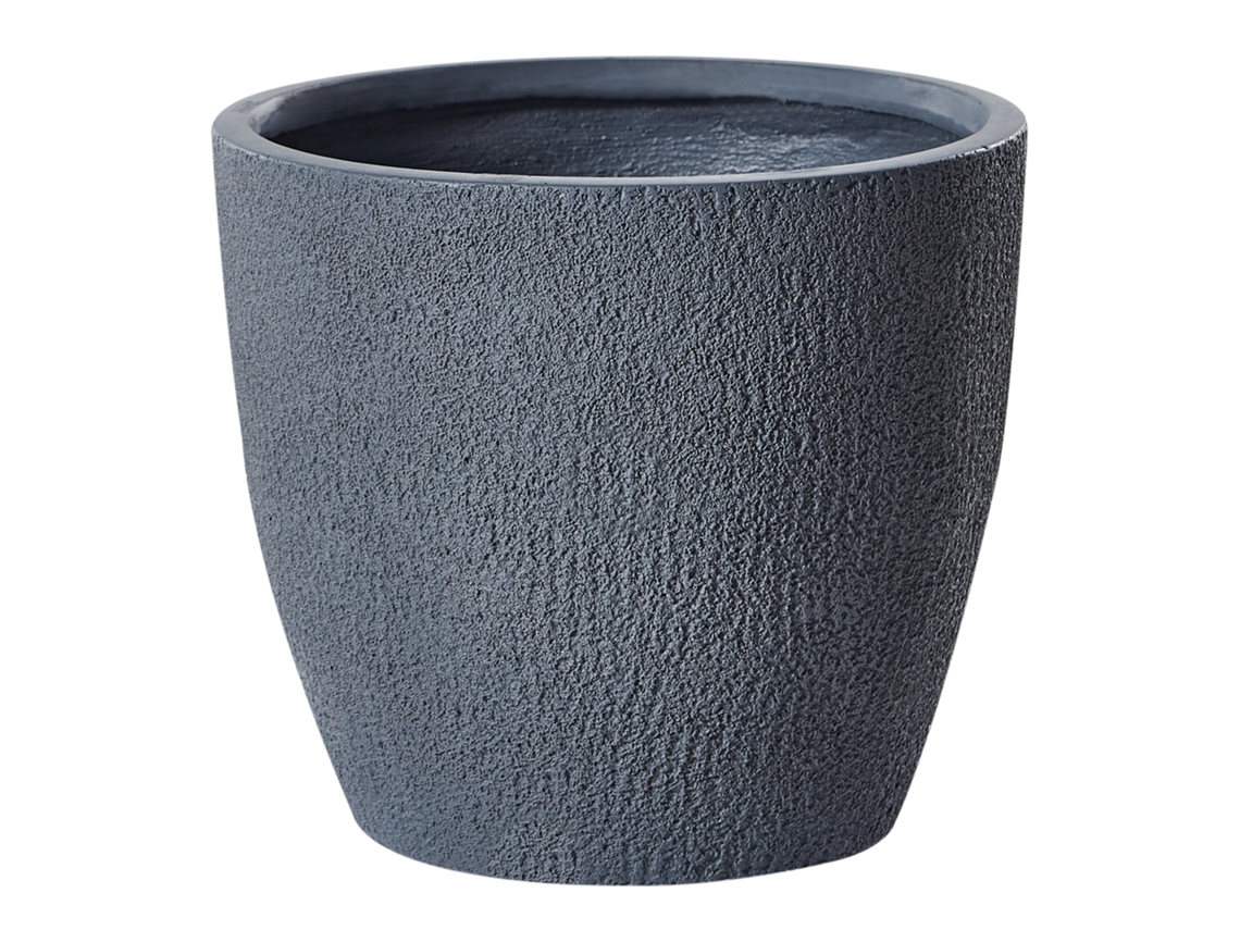 Maceta de mezcla de arcilla gris claro ⌀ 36 cm BELIANI Kannia