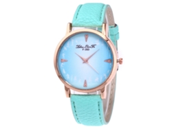 Reloj De Cuarzo Empresarial Para Hombres Estudiantes Con Correa De Cuero Zhoulianfa F-393a Mint