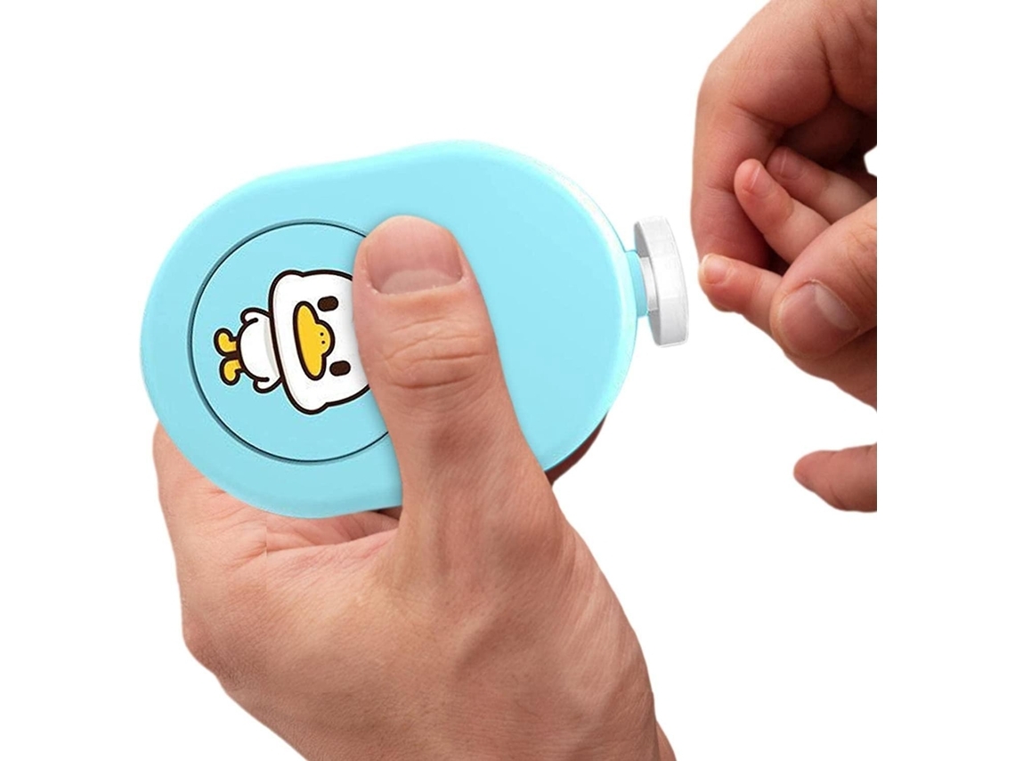 Lima de uñas para bebés, herramienta ideal para el cuidado de las uñas, lima de uñas eléctrica para bebés más segura, suave y eficaz STELASPLEN