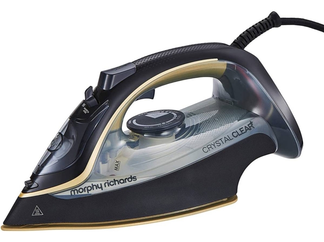 Plancha de Vapor MORPHY RICHARDS 300302 (Chorro de vapor 120 g/min - Base Cerámica Gold)