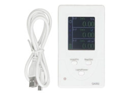 Detector Portátil De Radiación De Campo Electromagnético, Recargable Mediante Usb, Medidor De Emf Con 3 Mediciones Simultáneas.
