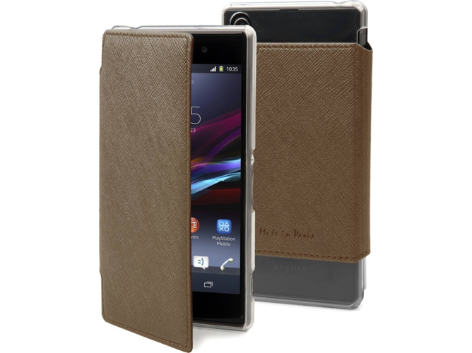 Funda Sony Xperia Z2 MUVIT SECRF0002 Marrón