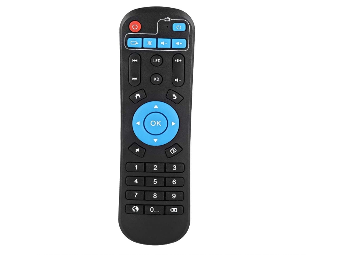Control remoto de repuesto para decodificador Yizhood T95u Pro/t95z Plus/t95v Pro/q Plus, color negro