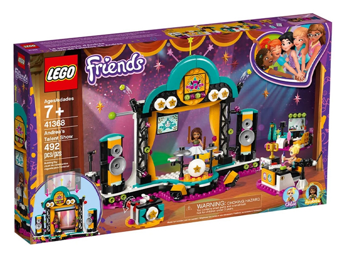 LEGO Friends: O Show de Andrea - 41368 (Idade mínima: 7 - 492 Peças)