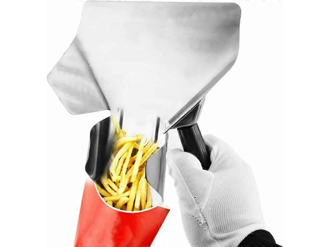 Cuchara De Acero Inoxidable Para Papas Fritas Palomitas De Maíz Con Mango Antideslizante Ideal Para Bufés Cinemas Y Hogar
