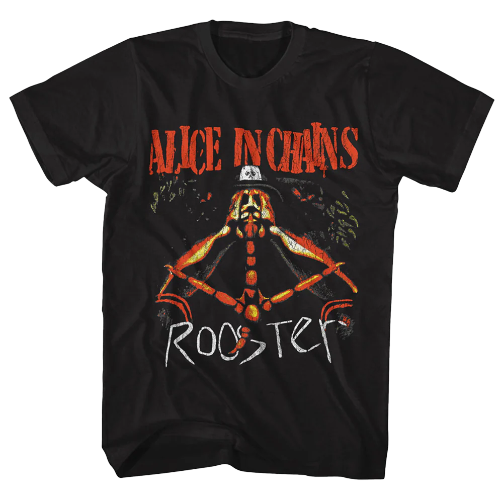Alice In Chains 1993 ''rooster'' T-shirt Unisex Rockinstone Size:xl
