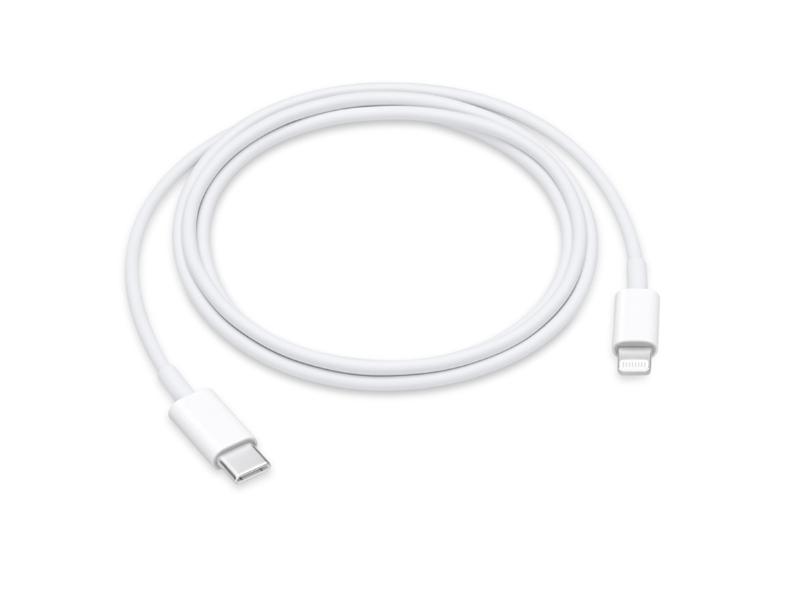 APPLE Cable de carga y sincronización Lightning a USB-C de 1 m Blanco