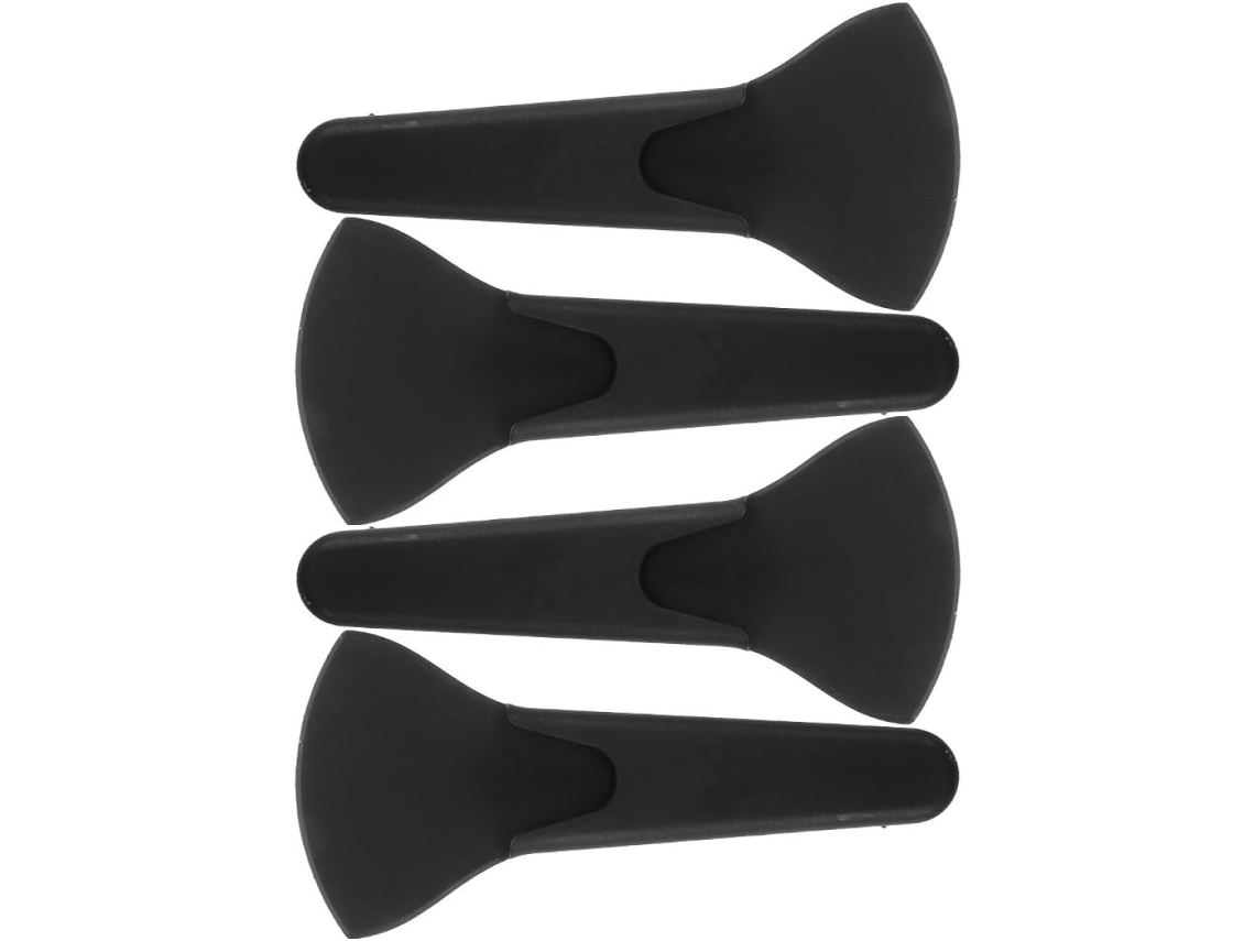 Organizador Magnético Para Tijeras De Cocina, Negro, Plástico E Imán.
