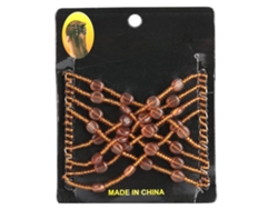 Bandeja Apilable De 7 Filas Para Anillos Con Revestimiento Resistente A Los Arañazos Para Joyería, Color Beige.