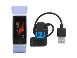 Pulsera inteligente EOOCOO con monitorización de frecuencia cardíaca y presión arterial.