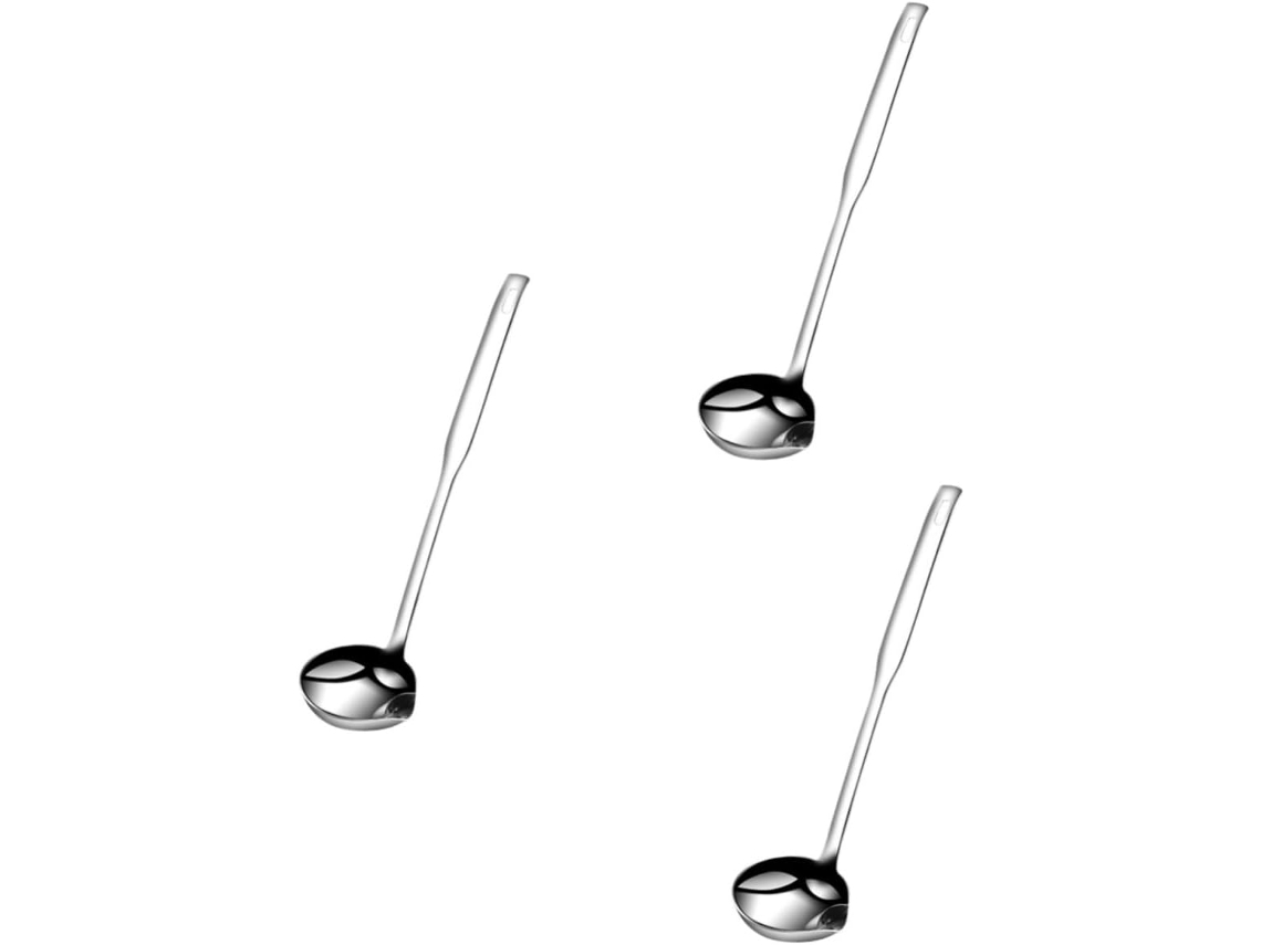 Concha Para Sopa: A Concha Para Sopa Com Furo Para Filtrar Filtra Água E Óleo Com Eficácia.brcolher De Aço