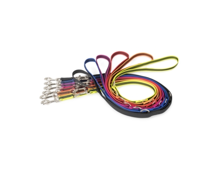 Correa de Entrenamiento Engomada JULIUS K9 Color&Gray Naranja (14 mm x 2,2 m)