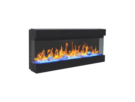 IMPERIAL - Chimenea eléctrica LED de pared/calefacción empotrada - Inserto de 50 OUTINFIRE