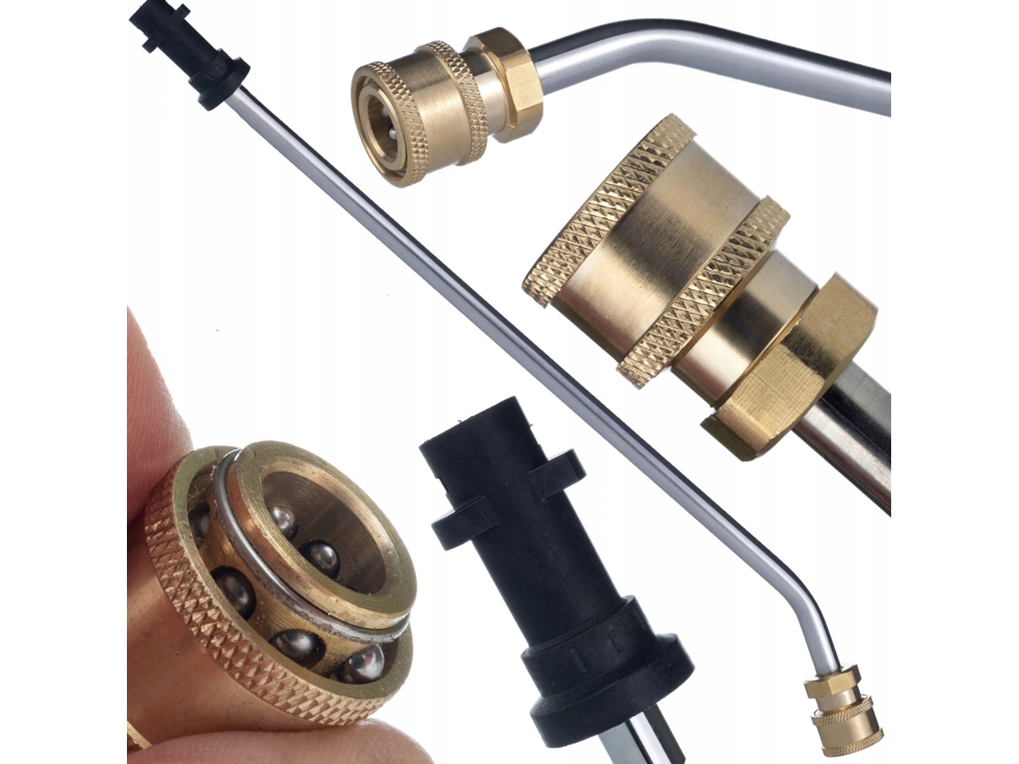 Lanza de repuesto de 58 cm – Conector de bayoneta Karcher K | Acero inoxidable | Compatible con hidrolimpiadoras de alta presión K2-K7