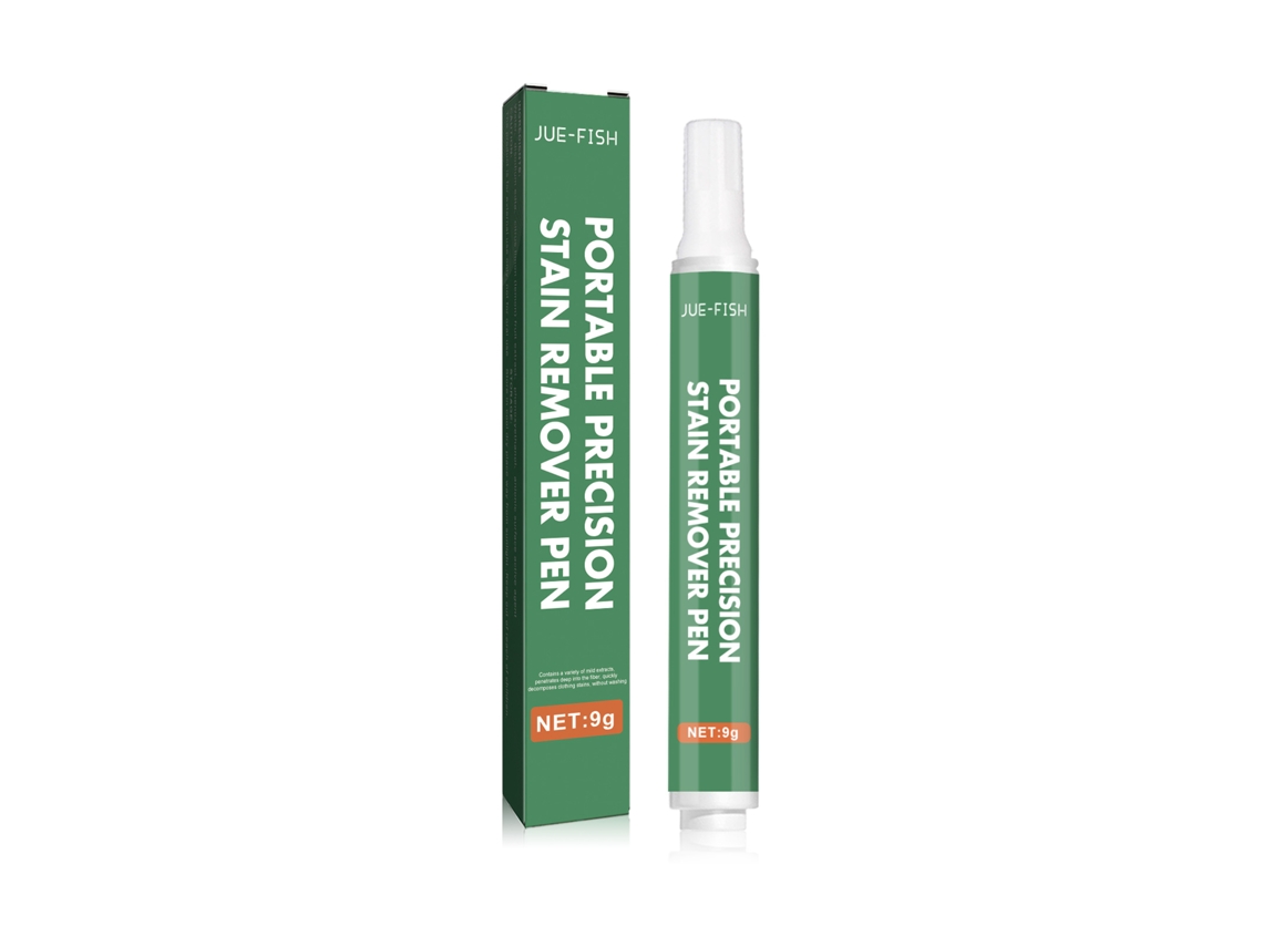 Bolígrafo quitamanchas portátil, quita manchas de aceite y otras manchas rápidamente para la ropa, no requiere lavado, 9 g