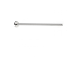 Toallero vertical de acero inoxidable cepillado, soporte de pared para el hogar, la cocina y el baño, 40 cm | Gusshious