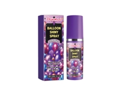 Spray para globos Dowmoo con brillo y textura, antioxidante y brillo duradero en la superficie del globo.