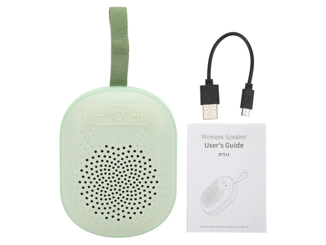 Altavoz inalámbrico portátil con cable, resistente al agua IPX4, luz RGB, 2 modos de conexión, minialtavoz para Yunzii