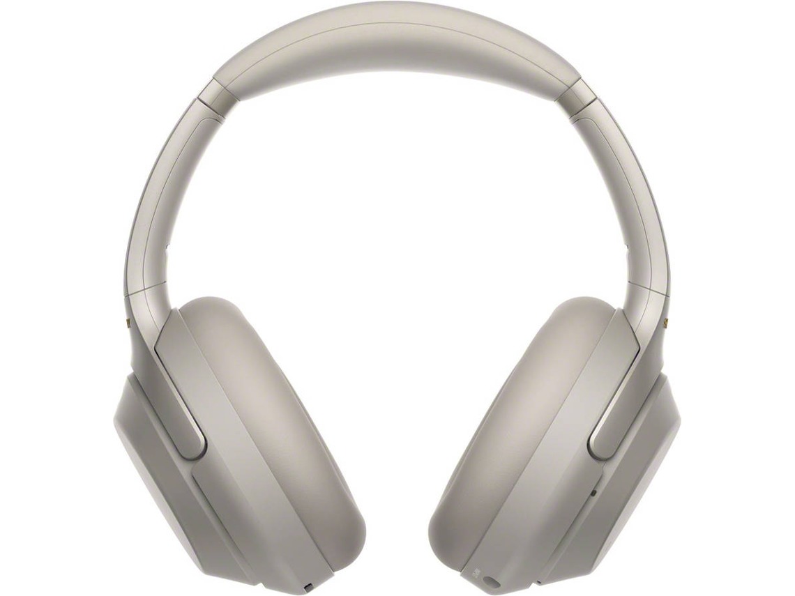 Auriculares Bluetooth Multipoint SONY Wh1000Xm3S (Over Ear - Micrófono - Noise Cancelling - Plateado)