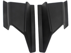 2 Aletas Laterales Negras Para Carenado De Motocicleta, Modelo Adv150 2019-2020