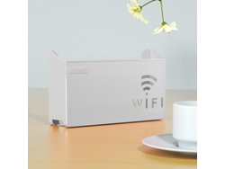 Caja de almacenamiento con estante para enrutador inalámbrico Wifi, organizador de pared ABS