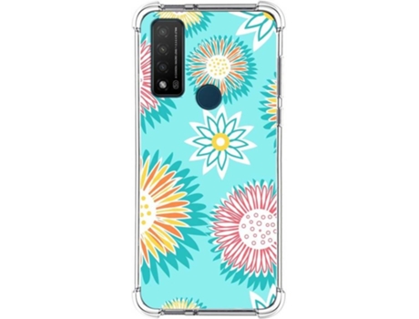 Carcasa TCL 20 R 5G TUMUNDOSMARTPHONE Dibujos Antigolpes Flores 05 Multicolor