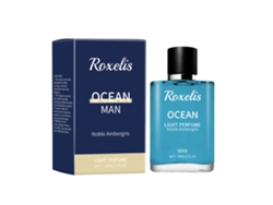 Perfume de larga duración para hombre Roxelis Ambergris