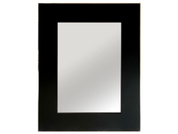 Signes Grimalt - Espejo Pared | Espejo Rectangular Negro - Medidas: 90 x 3 x 70 cm BY SIGRIS