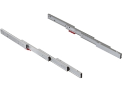 EMUCA Mesa Extensible Lunch+39 Slides- Aluminio- Acero Inoxidable