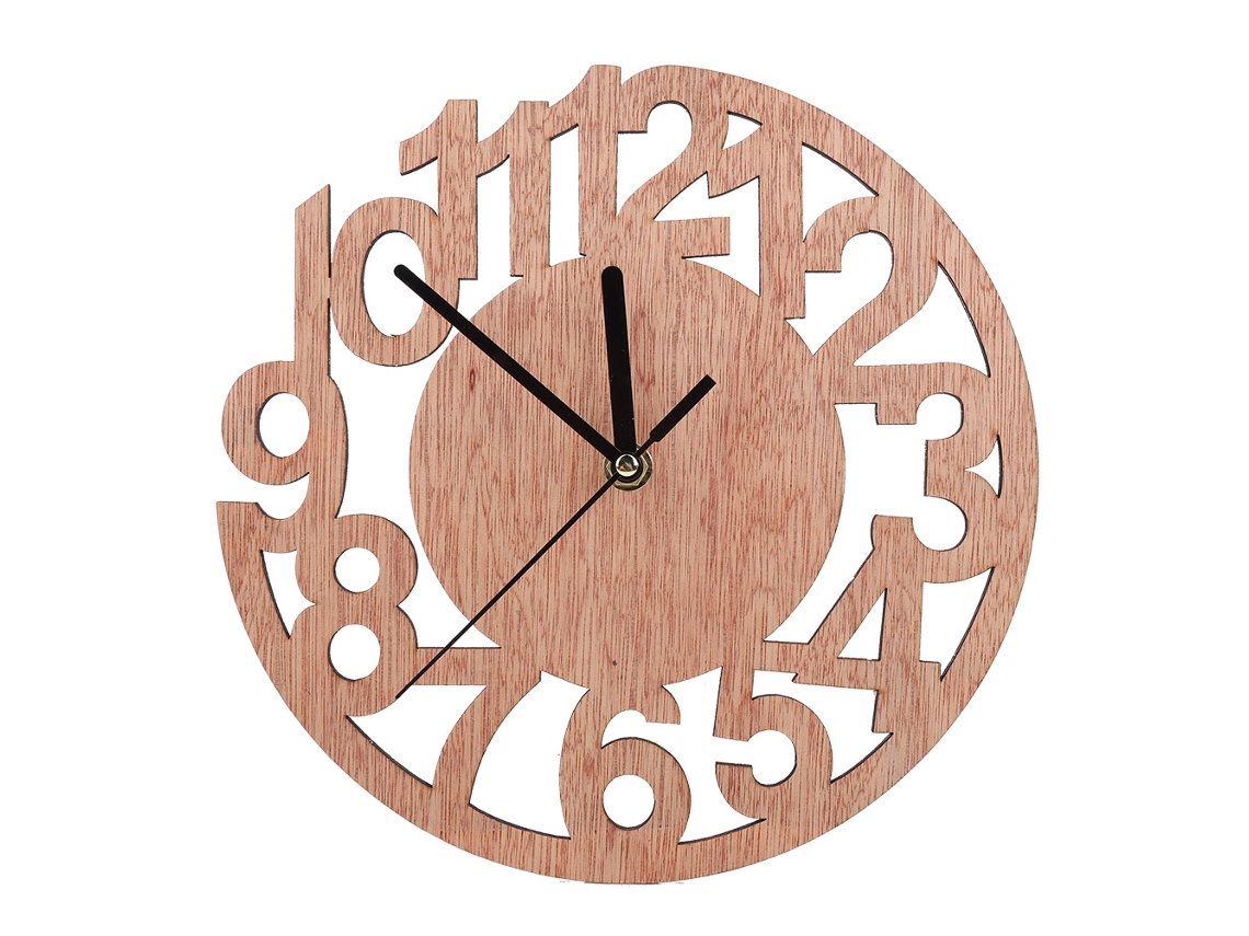 Pegatinas de reloj de pared redondo moderno para decoración del hogar y la oficina (2)