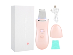 Máquina de belleza doméstica con ultrasonidos, limpieza facial y masaje vibratorio.