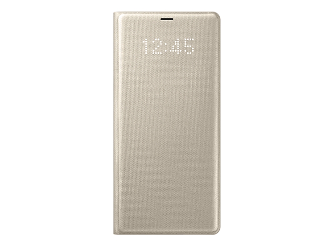 Funda SAMSUNG Galaxy Note 8 LED View Dorado