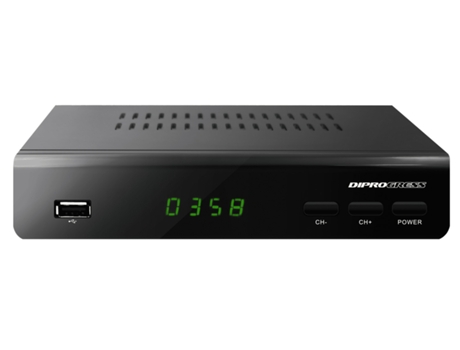 DPT203HD descodificador para televisor Satélite Full HD Negro DIPROGRESS