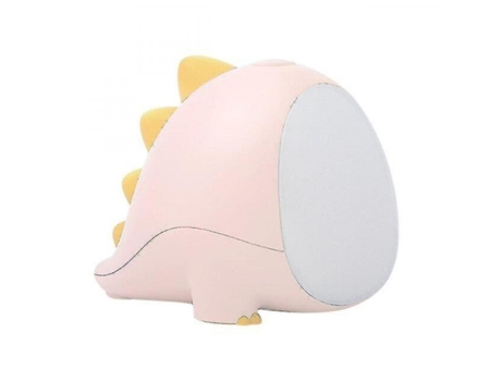 Lámpara USB recargable LED dinosaurio luminoso rosa