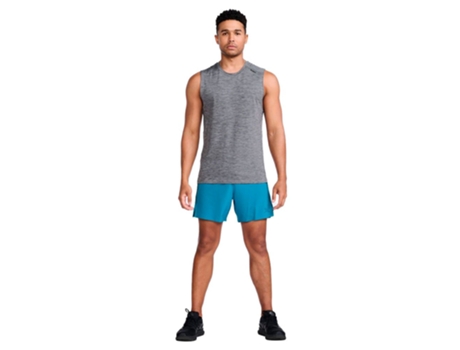 Camiseta sin Mangas de Hombre para Fitness 2XU Motion Azul (2XL)