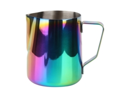 Jarra De Café De Acero Inoxidable Para Espumar Leche Con Boquilla En Forma De Águila Y Asa Ergonómica, 600 Ml.