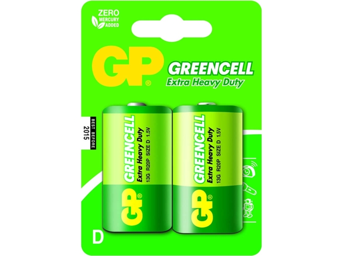 Pilas GP BATTERIES D