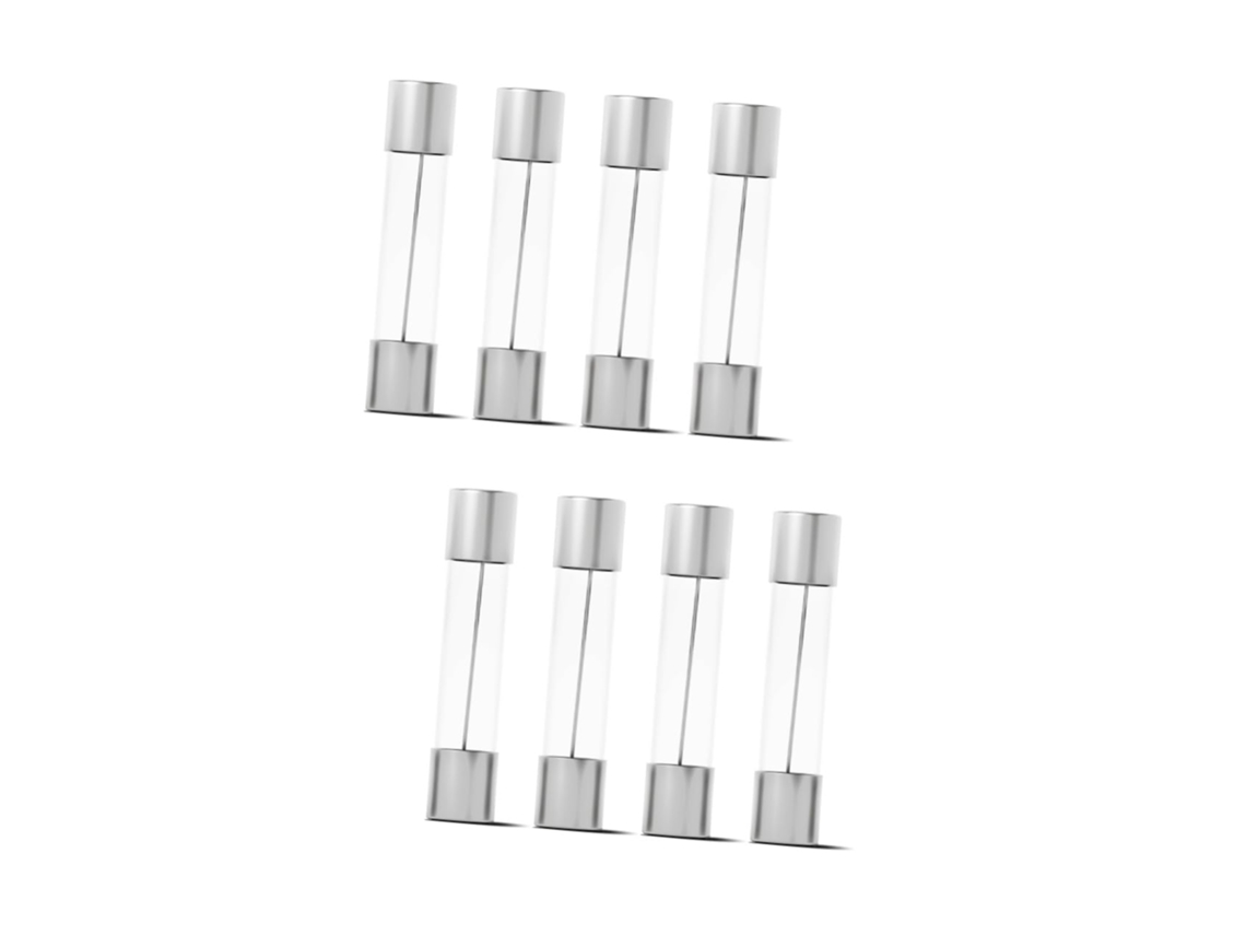200 Tubos De Vidrio Para Fusibles, Para Reemplazo De Hornos De Sobrecarga.