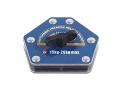 Localizador Magnético De Soldadura Hexagonal Cambiable Con Succión Fuerte De 15-20kg Multiángulo Fm4-s