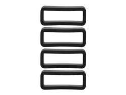 4 Hebillas De Seguridad De Silicona Para Pulsera Swatch (20 Mm) Accesorio Para Reloj