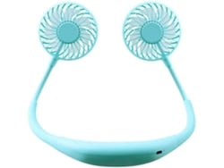 Ventilador De Cuello Colgante Lámpara Led Deportiva Aromaterapia Ventilador Con Carga Usb Mini Plegable Para