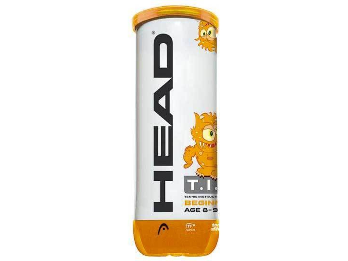 Bola de Tenis HEAD Tip (Naranja - 3 Bolas)