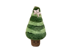 Muñeco de peluche de árbol de Navidad de 30 cm, adorno navideño festivo con memoria USB