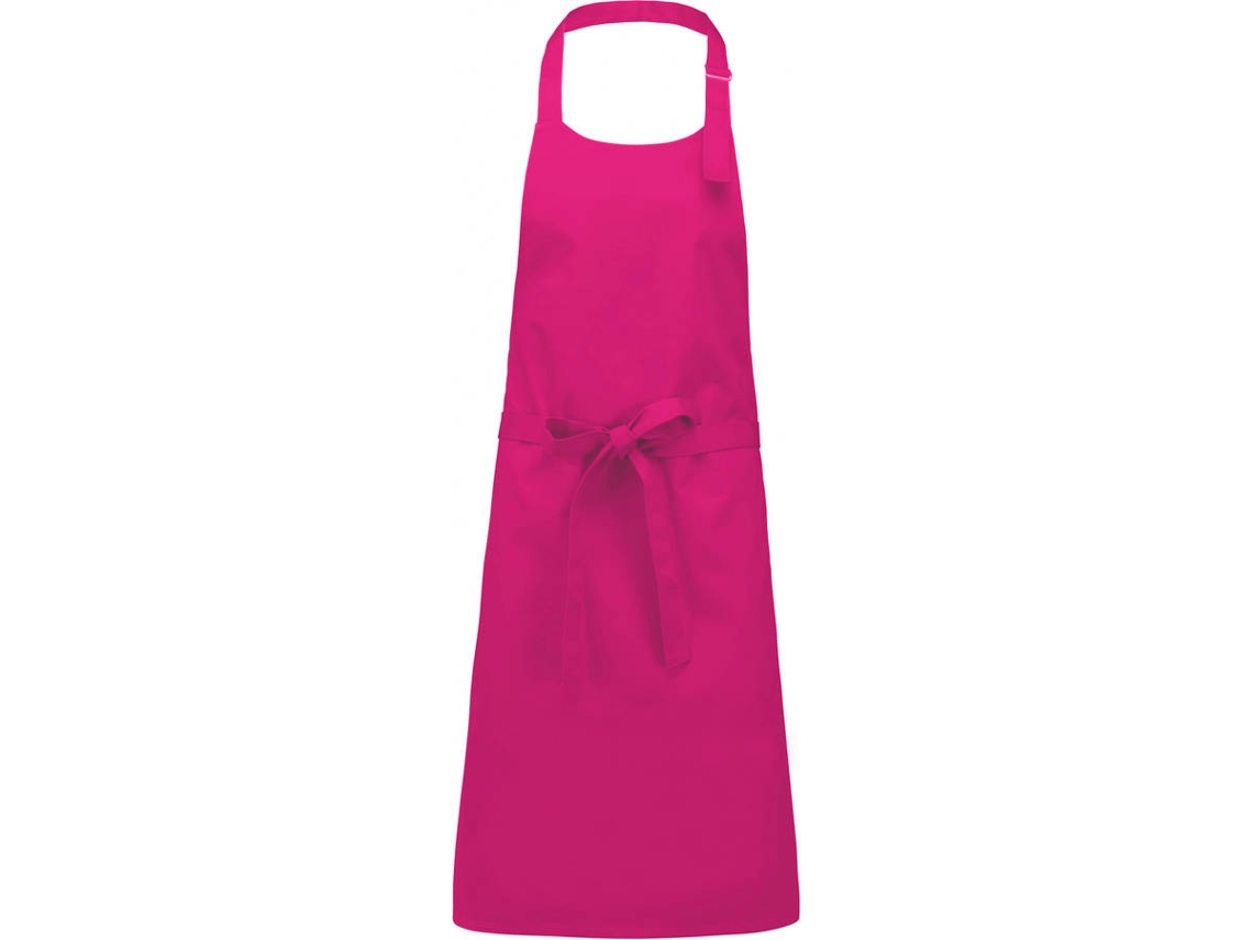 Delantal KARIBAN con Hebilla de Ajuste (Rosa - Algodón - 90 x 76 cm)