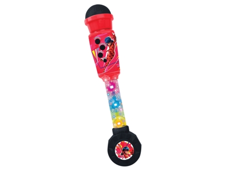 Instrumento Musical LEXIBOOK Micrófono Milagroso Micrófono con Luces Altavoz Integrado Efectos de Luz Cable Auxiliar (Edad Mínima Recomendada: 3 añ...