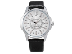 Reloj De Pulsera Para Hombre Moda De Caballero Con Movimiento De Cuarzo (blanco)