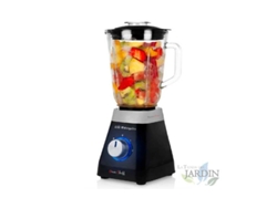 Batidora de Vaso ORBEGOZO Vaso de Cristal 1L 2 Velocidades + Turbo y Función do Trituradora de Hielo 500 W