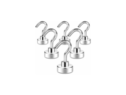 VVJIJILLY Conjunto De 6 Ganchos Magnéticos, 2kg, Ganchos Para Refrigerador Ou Teto, Robustos