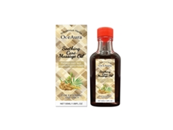 Aceite de masaje para aliviar el dolor muscular.
