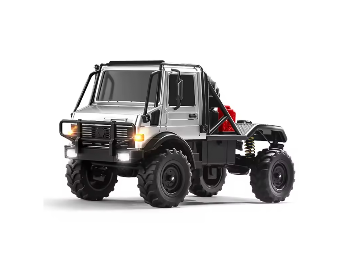 Verdemnr/c Mn333 1/18 2.4g Unimog U4000 4wd RC Coche Modelo Vehículo Todoterreno Escalador en Aleación MDUG a Escala Real